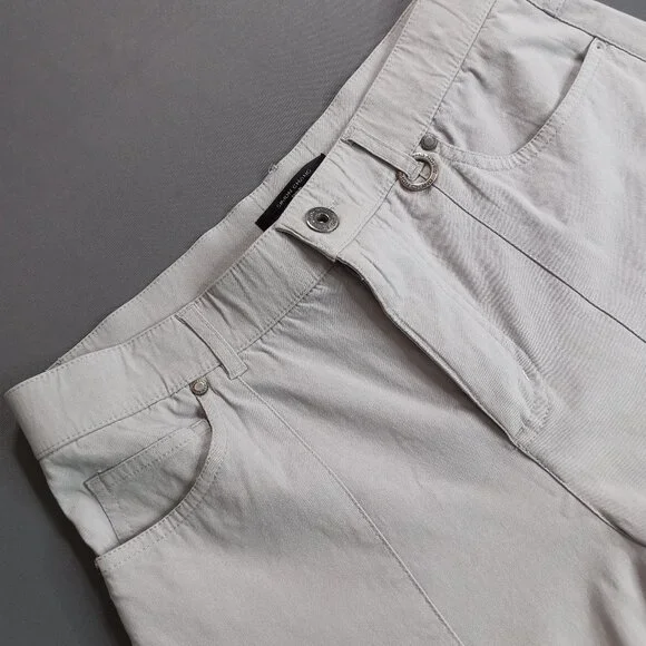 Simon Chang Women's Size 4 Straight Leg 5-Pocket Stretch Pants - Picture 1 of 14